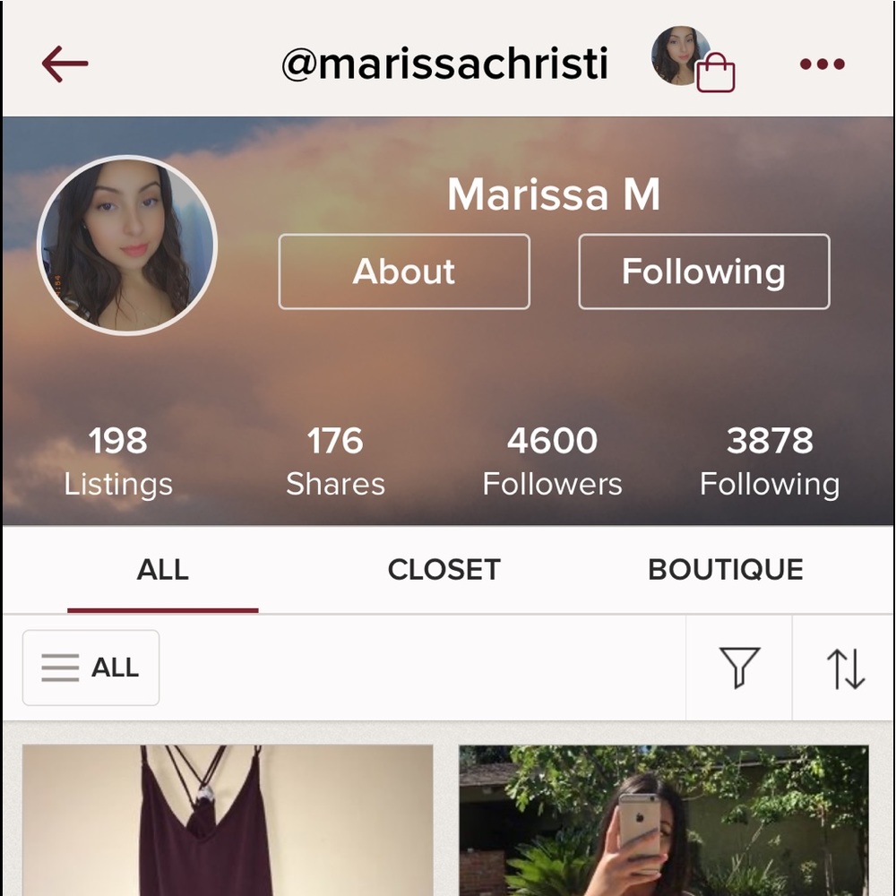 Please go check out her closet !! :) 2 c the rest